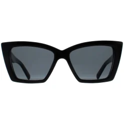 Saint Laurent Saint Laurent|Cat-Eye^Sunglasses SL657 001 Black Grey