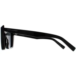 Saint Laurent Saint Laurent|Cat-Eye^Sunglasses SL657 001 Black Grey