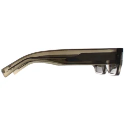 Saint Laurent Rectangle^Sunglasses SL660 003 Transparent Brown Grey