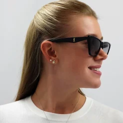 Saint Laurent Saint Laurent|Cat-Eye^Sunglasses SL M103 001 Black Grey Gradient
