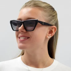 Saint Laurent Saint Laurent|Cat-Eye^Sunglasses SL M103 001 Black Grey Gradient