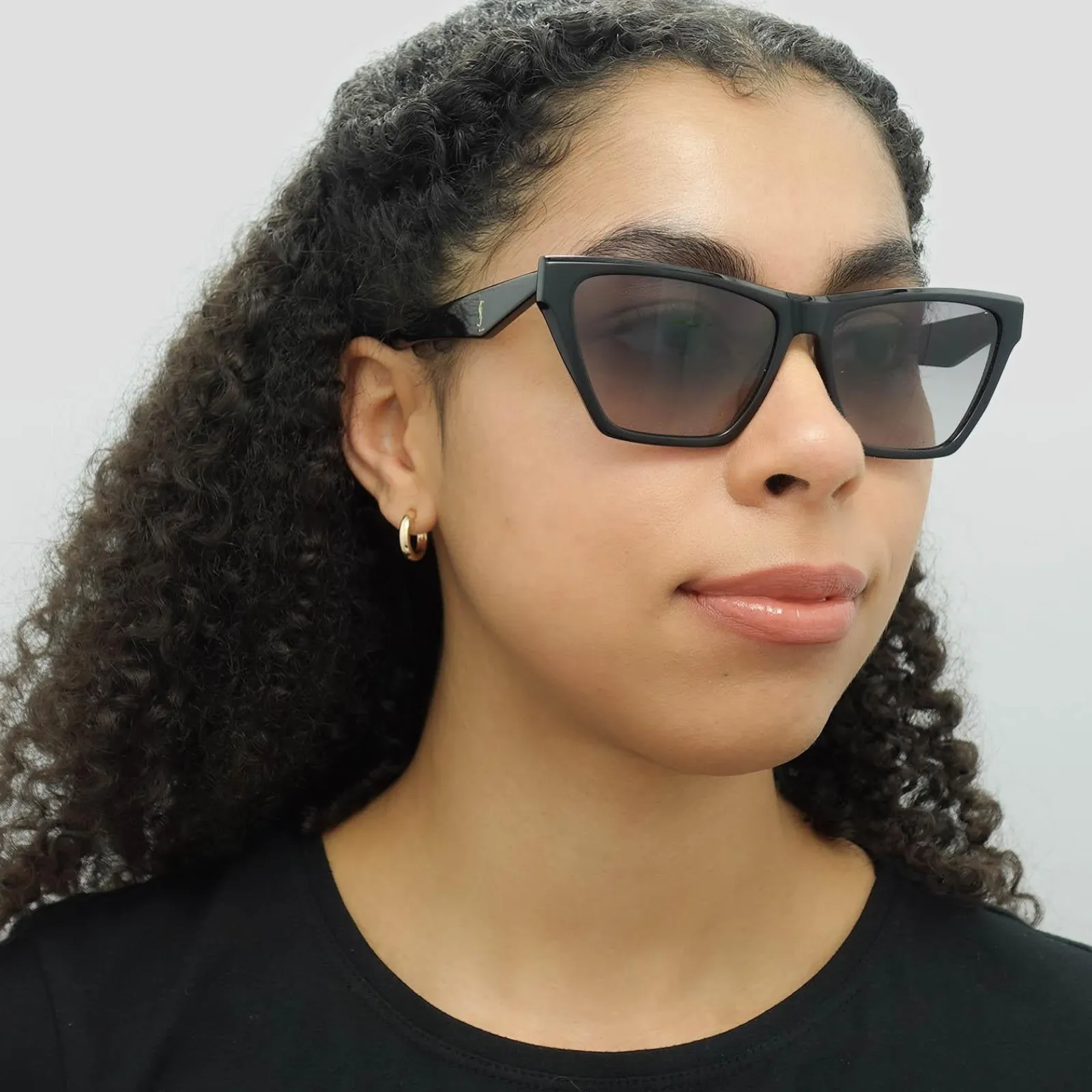 Saint Laurent Saint Laurent|Cat-Eye^Sunglasses SL M103 001 Black Grey Gradient