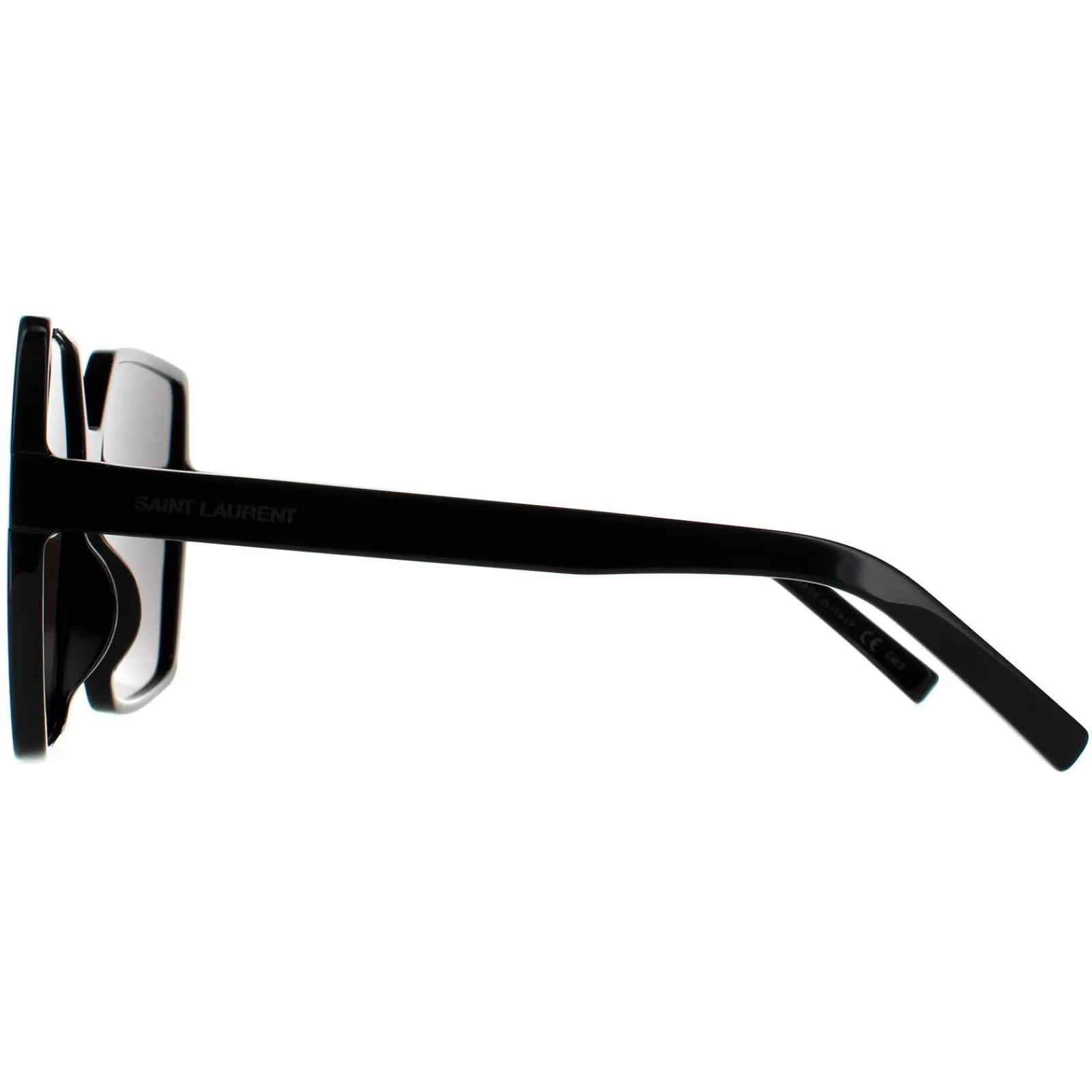 Saint Laurent Saint Laurent|Square^Sunglasses SL 232 BETTY 001 Black Grey