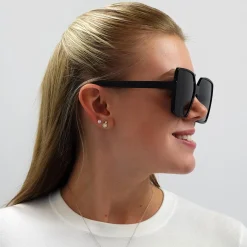 Saint Laurent Saint Laurent|Square^Sunglasses SL 232 BETTY 001 Black Grey