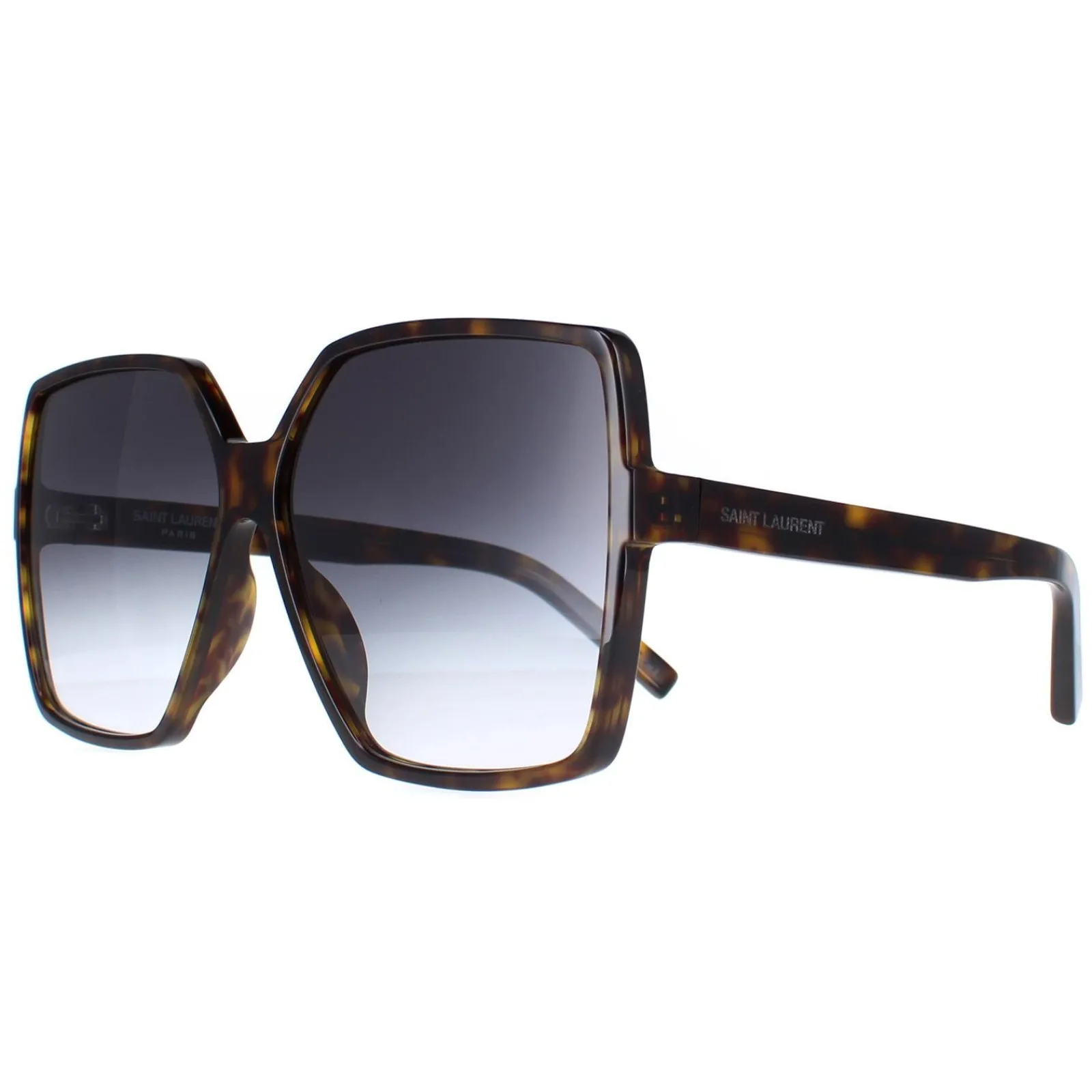 Saint Laurent Square|Saint Laurent^Sunglasses SL 232-BETTY 003 Havana Blue Gradient