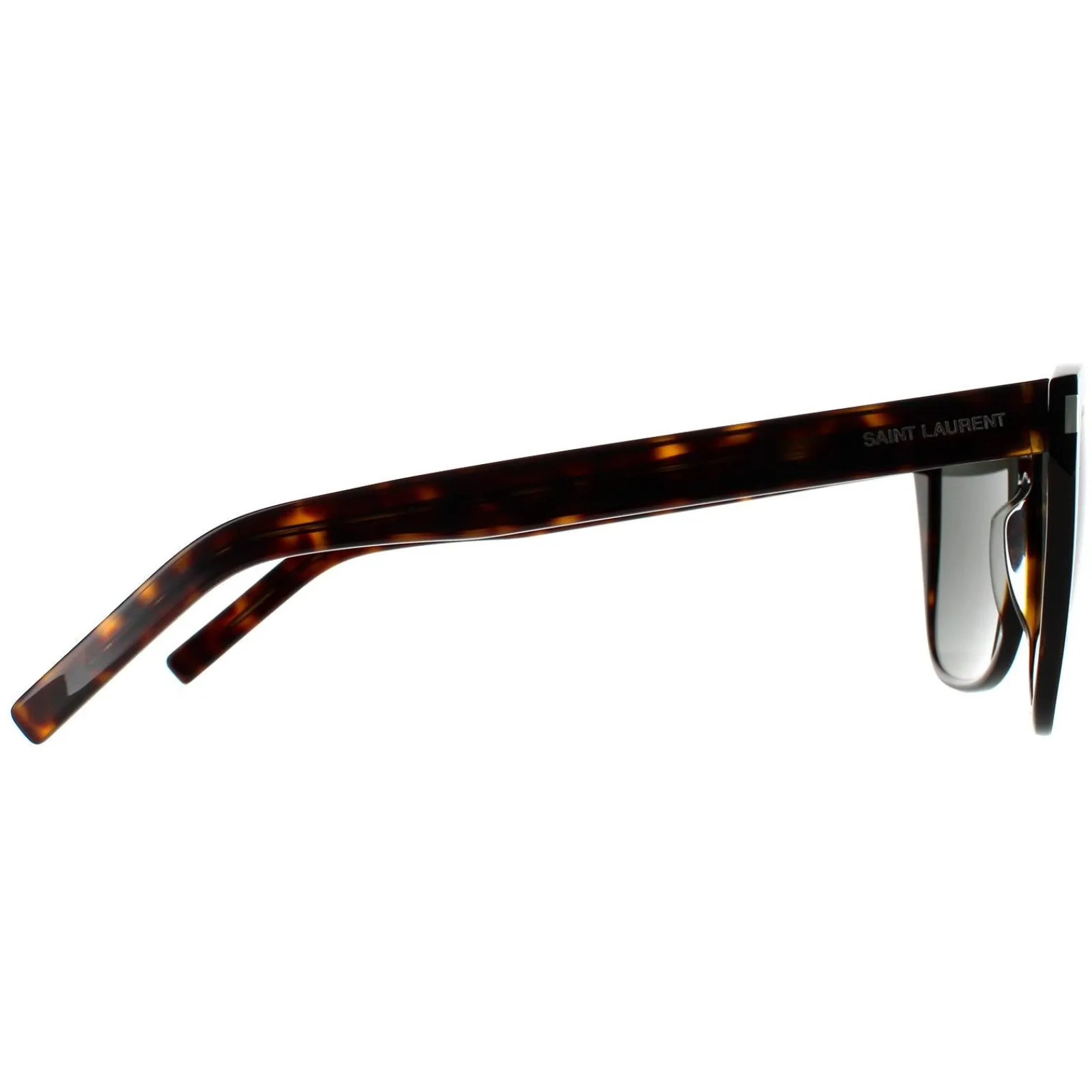Saint Laurent Square|Saint Laurent^Sunglasses SL 1 SLIM 002 Dark Havana Grey