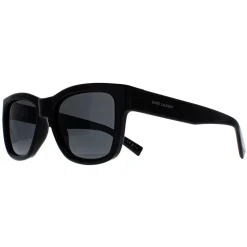 Saint Laurent Square|Saint Laurent^Sunglasses SL674 001 Black Grey