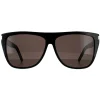 Saint Laurent Square|Saint Laurent^Sunglasses SL 1 SLIM 001 Black Grey Smoke