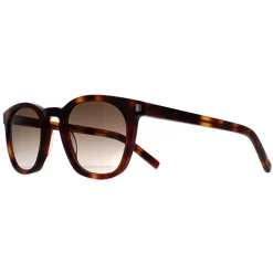 Saint Laurent Saint Laurent|Round^Sunglasses SL28 048 Havana Brown Gradient