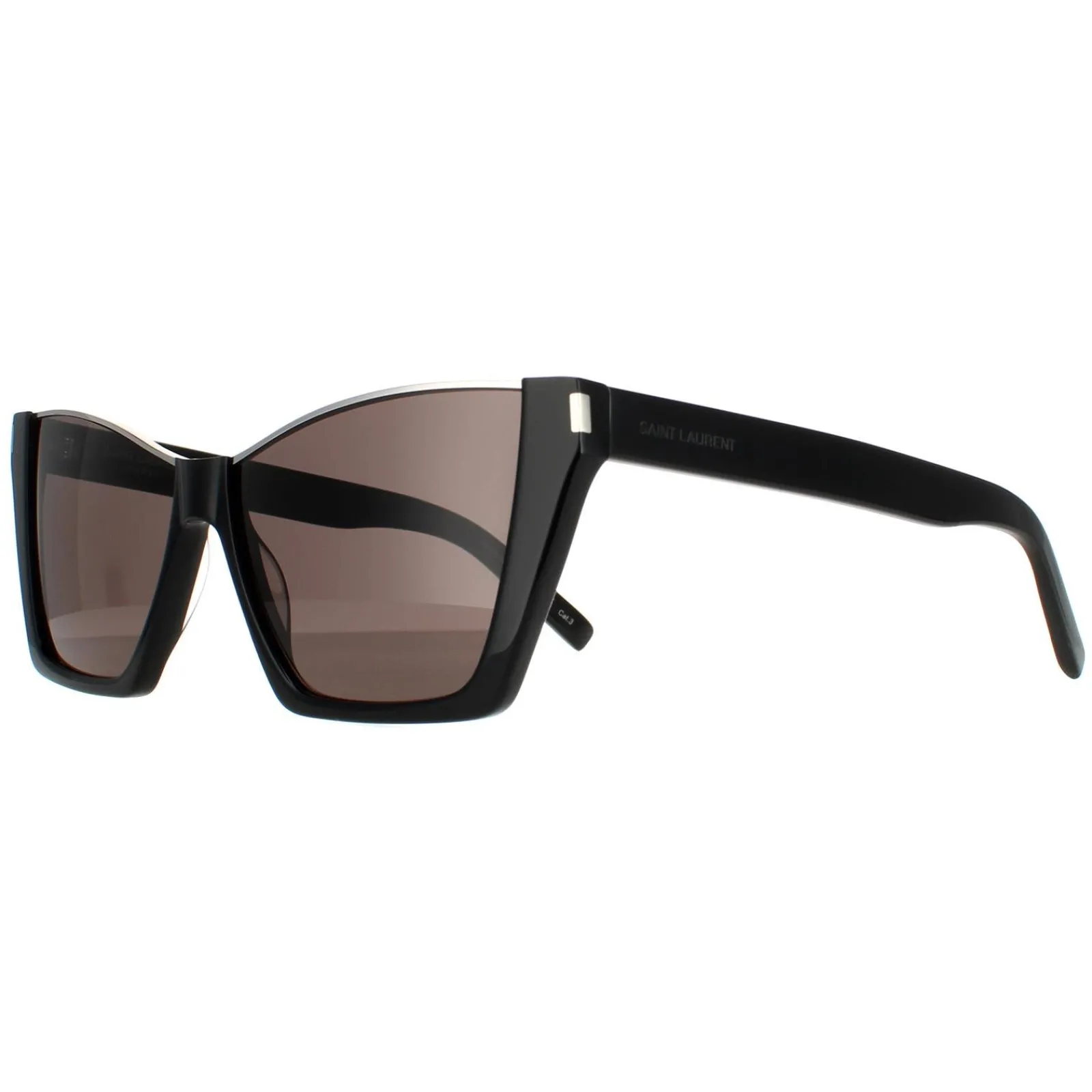 Saint Laurent Saint Laurent|Cat-Eye^Sunglasses SL369 KATE 001 Black Black