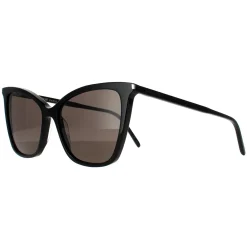 Saint Laurent Saint Laurent|Cat-Eye^Sunglasses SL 384 001 Black Grey
