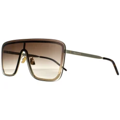 Saint Laurent Saint Laurent|Shield^Sunglasses SL 364 MASK 006 Gold Brown Gradient