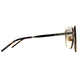 Saint Laurent Saint Laurent|Shield^Sunglasses SL 364 MASK 006 Gold Brown Gradient