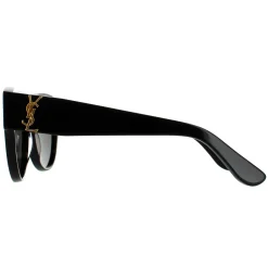 Saint Laurent Saint Laurent|Oval^Sunglasses SL M3 002 Black Grey