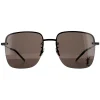 Saint Laurent Square|Saint Laurent^Sunglasses SL 312 M 001 Black Grey