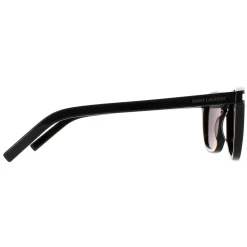Saint Laurent Saint Laurent|Round^Sunglasses SL28 002 Black Smoke