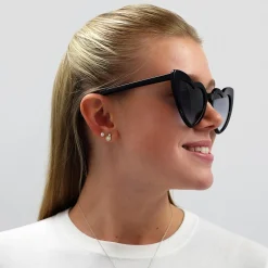 Saint Laurent Saint Laurent|Cat-Eye^Sunglasses SL 181 LOU LOU 008 Black Blue Gradient