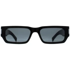 Saint Laurent Rectangle^Sunglasses SL660 001 Black Grey