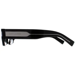 Saint Laurent Rectangle^Sunglasses SL660 001 Black Grey