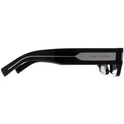 Saint Laurent Rectangle^Sunglasses SL660 001 Black Grey