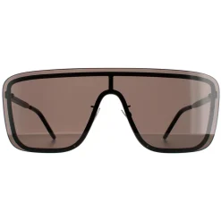 Saint Laurent Shield|Saint Laurent^Sunglasses SL364 MASK 002 Black Dark Grey