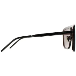 Saint Laurent Shield|Saint Laurent^Sunglasses SL364 MASK 002 Black Dark Grey