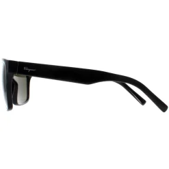 Salvatore Ferragamo Square^Sunglasses SF959S 001 Black Grey Gradient