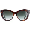 Salvatore Ferragamo Cat-Eye^Sunglasses SF1022S 214 Tortoise Grey Gradient