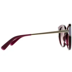 Salvatore Ferragamo Cat-Eye^Sunglasses SF840SA 500 Violet Brown Wine Gradient
