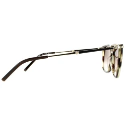 Salvatore Ferragamo Square^Sunglasses SF966S 319 Striped Khaki Brown Gradient