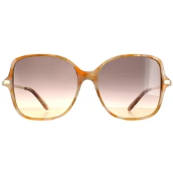 Salvatore Ferragamo Square^Sunglasses SF990SR 218 Blonde Havana Grey Gradient