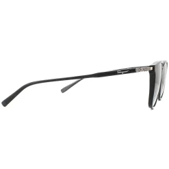 Salvatore Ferragamo Square^Sunglasses SF910S 001 Black Brown