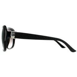 Salvatore Ferragamo Rectangle^Sunglasses SF739SA 001 Black Grey Gradient