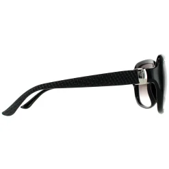 Salvatore Ferragamo Rectangle^Sunglasses SF739SA 001 Black Grey Gradient