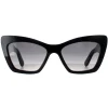 Salvatore Ferragamo Cat-Eye^Sunglasses SF1081SE 001 Black Grey Gradient