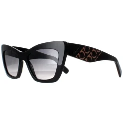 Salvatore Ferragamo Cat-Eye^Sunglasses SF1081SE 001 Black Grey Gradient