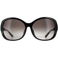 Salvatore Ferragamo Butterfly^Sunglasses SF744SLA 001 Black Grey Gradient