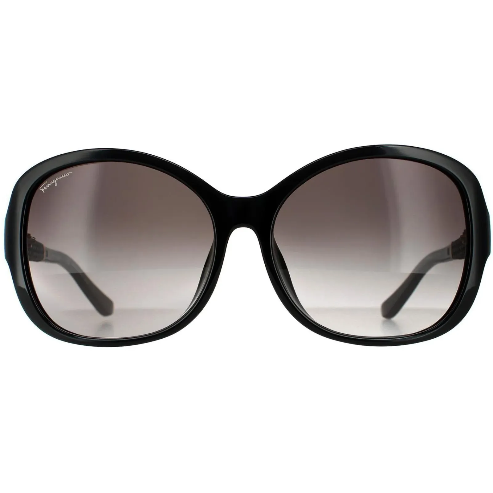 Salvatore Ferragamo Butterfly^Sunglasses SF744SLA 001 Black Grey Gradient