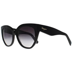 Salvatore Ferragamo Cat-Eye^Sunglasses SF1061S 001 Black Grey Gradient