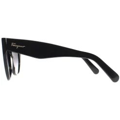 Salvatore Ferragamo Cat-Eye^Sunglasses SF1061S 001 Black Grey Gradient