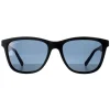 Salvatore Ferragamo Rectangle^Sunglasses SF998S 002 Matte Black Blue