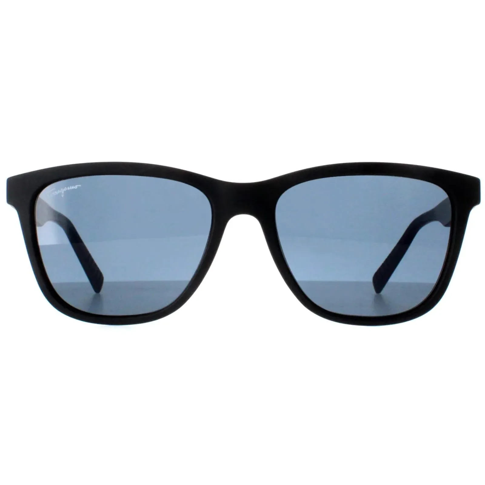Salvatore Ferragamo Rectangle^Sunglasses SF998S 002 Matte Black Blue