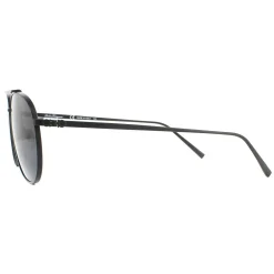 Salvatore Ferragamo Aviator|Aviator^Sunglasses SF201S 002 Matte Black Grey