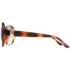 Salvatore Ferragamo Oval^Sunglasses SF770SA 214 Tortoise Brown Gradient