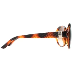 Salvatore Ferragamo Oval^Sunglasses SF770SA 214 Tortoise Brown Gradient