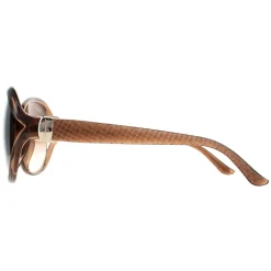 Salvatore Ferragamo Oval^Sunglasses SF770SA 213 Light Brown Brown Gradient