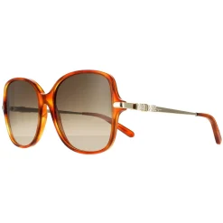 Salvatore Ferragamo Square^Sunglasses SF990SR 214 Tortoise Grey Gradient