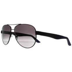 Salvatore Ferragamo Aviator^Sunglasses SF275S 002 Matte Black Grey Gradient