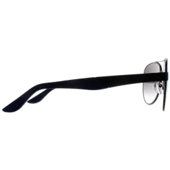 Salvatore Ferragamo Aviator^Sunglasses SF275S 002 Matte Black Grey Gradient