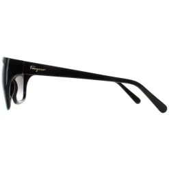 Salvatore Ferragamo Square^Sunglasses SF1018S 001 Black Grey Gradient